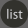 list